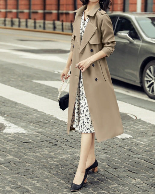 Alistair | Stylish Double-Breasted Trench Coat | Elegant, Timeless, Versatile