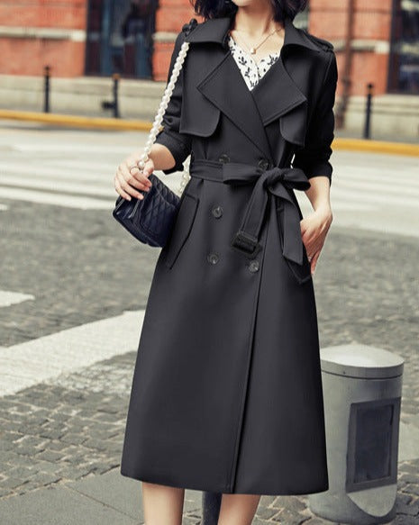 Alistair | Stylish Double-Breasted Trench Coat | Elegant, Timeless, Versatile