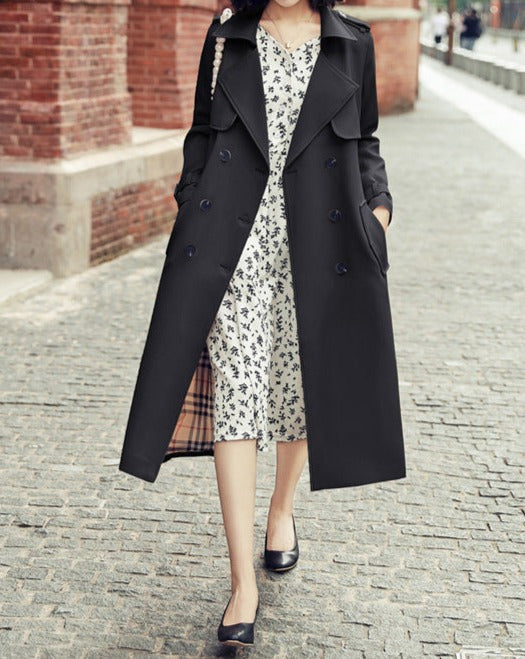 Alistair | Stylish Double-Breasted Trench Coat | Elegant, Timeless, Versatile