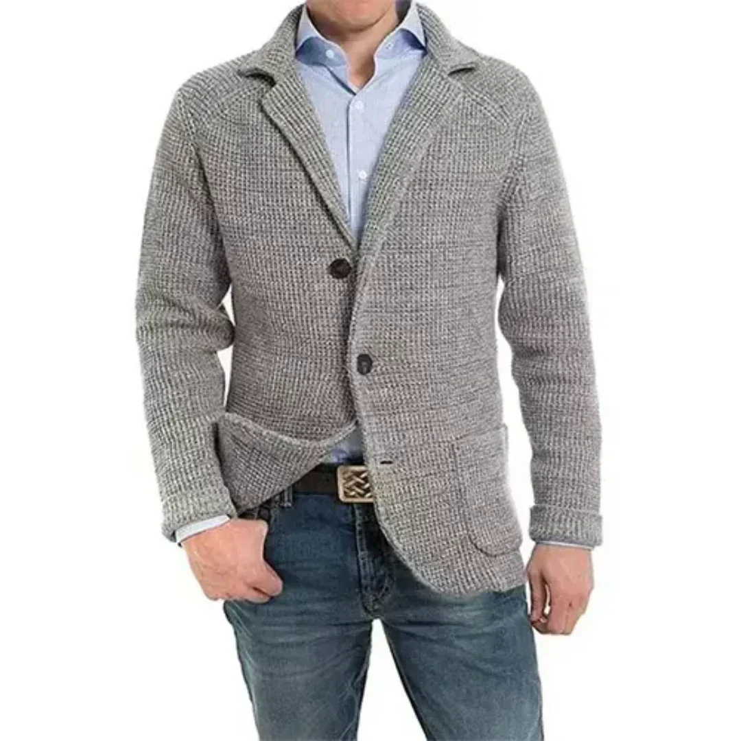 Alistair | Men's Cozy Knit Cardigan | Buttoned, Warm, Stylish Design