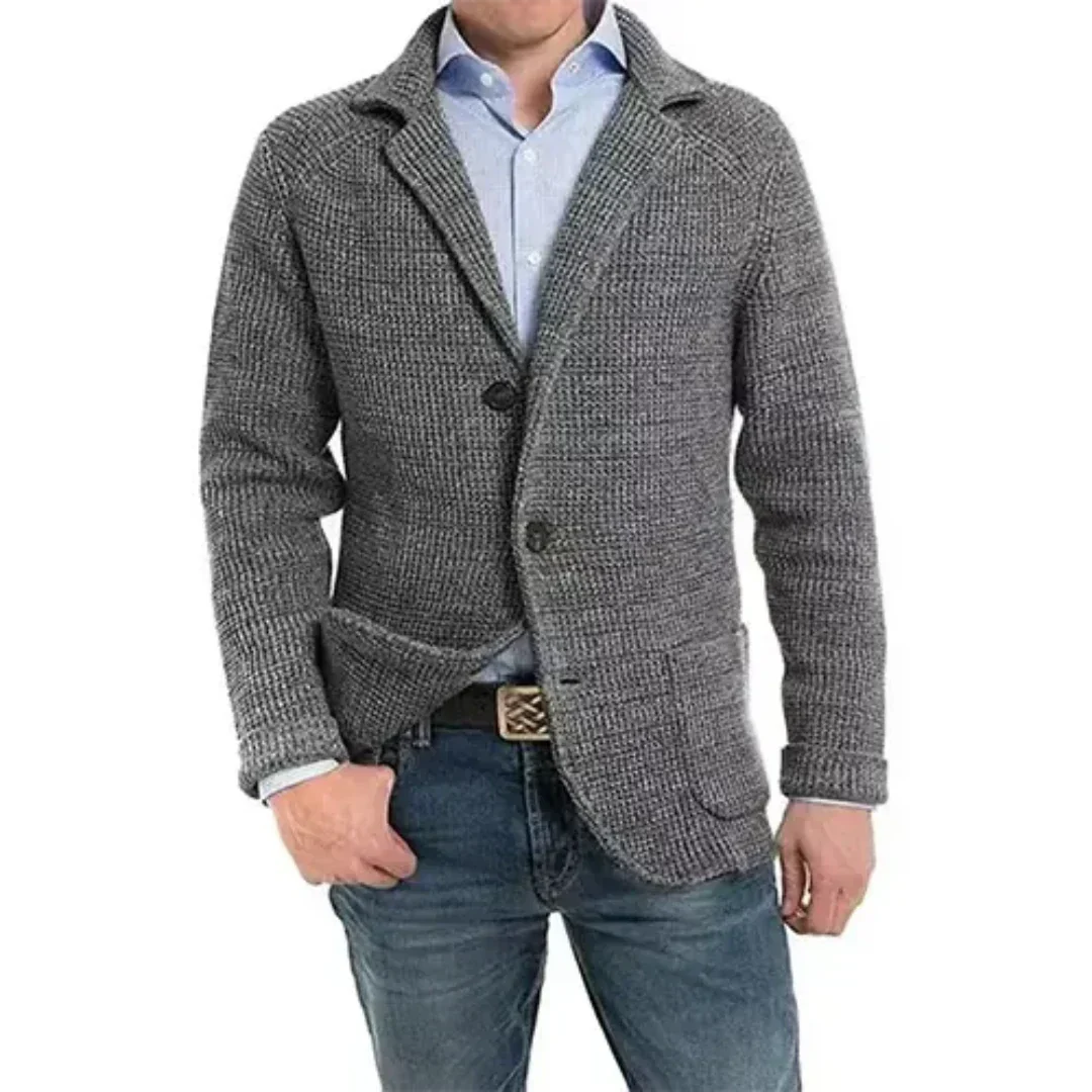 Alistair | Men's Cozy Knit Cardigan | Buttoned, Warm, Stylish Design