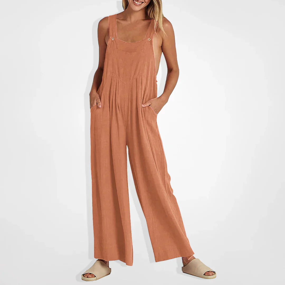 Lunara | Flowing Wide Leg Women's Jumpsuits | Stylish, Comfortable, Versatile