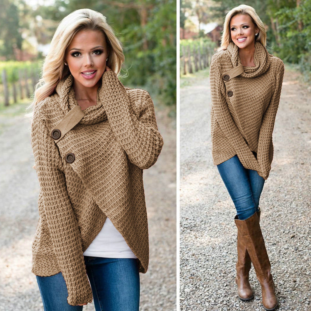 Warmington | Women's Cozy Knit Jumper | Stylish, Soft, Perfect for Winter