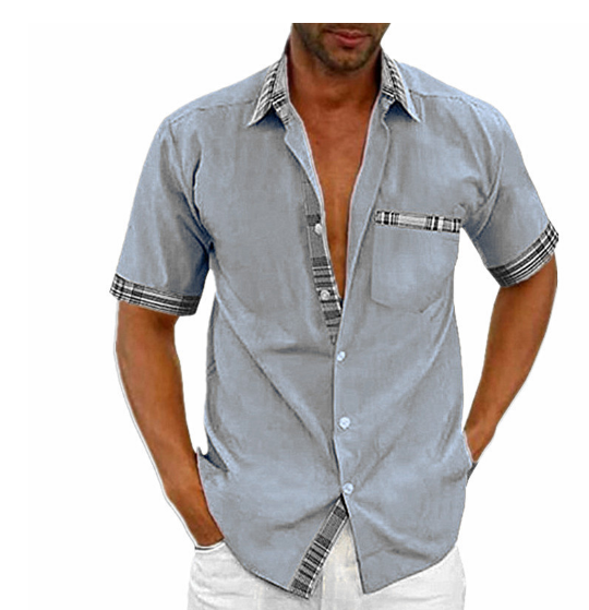 Oliver | Men's Short Sleeve Shirt | Stylish, Comfortable, Versatile Design