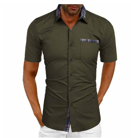 Oliver | Men's Short Sleeve Shirt | Stylish, Comfortable, Versatile Design