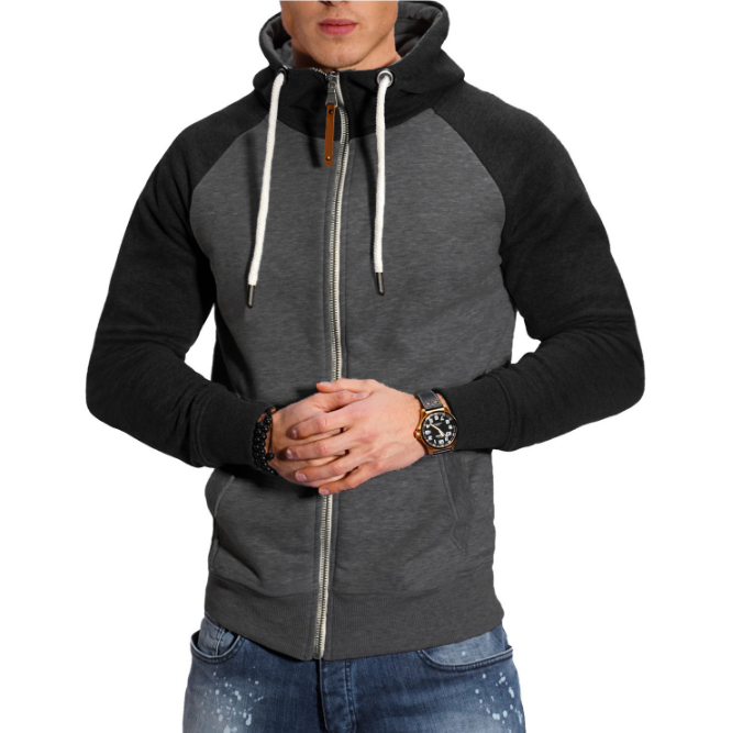 Alder | Men's Zip-Up Hoodie | Stylish, Comfortable, Versatile Wear