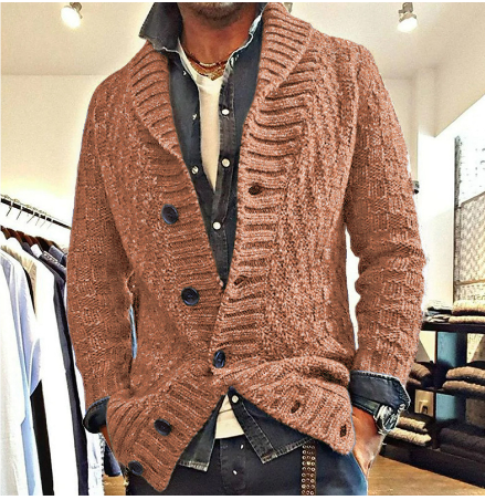 Balthazar | Men's Buttoned Down Padded Cardigan | Warm, Stylish, Comfortable