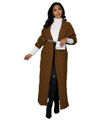 Lysander | Women's Knitted Long Cardigan | Cozy, Stylish, Versatile Design