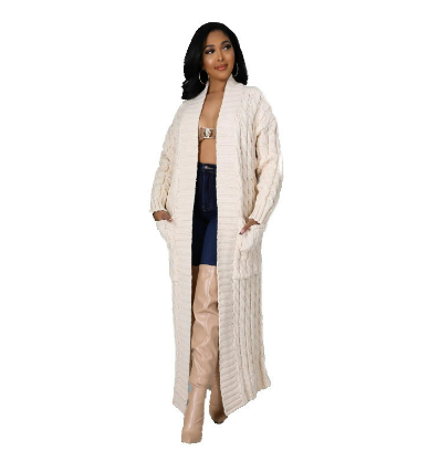 Lysander | Women's Knitted Long Cardigan | Cozy, Stylish, Versatile Design