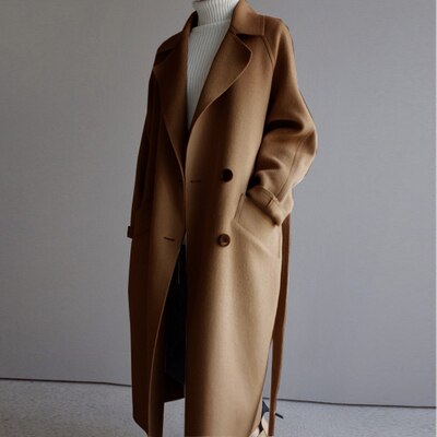 Bramblewood | Stylish Long Coat for Women | Warm, Elegant, and Versatile