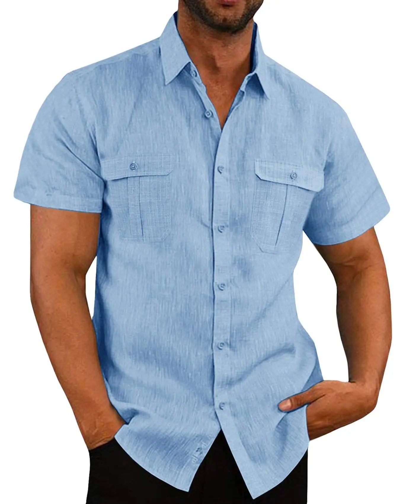 Oliver | Short Sleeve Men's Shirt | Stylish, Comfortable, Versatile Design