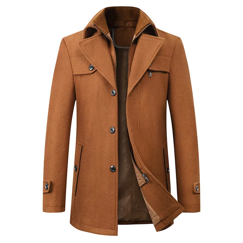 Bramwell | Men's Classic Overcoat | Stylish, Warm, Timeless Design