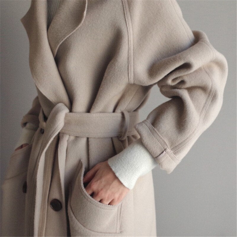 Bramblewood | Stylish Long Coat for Women | Warm, Elegant, and Versatile