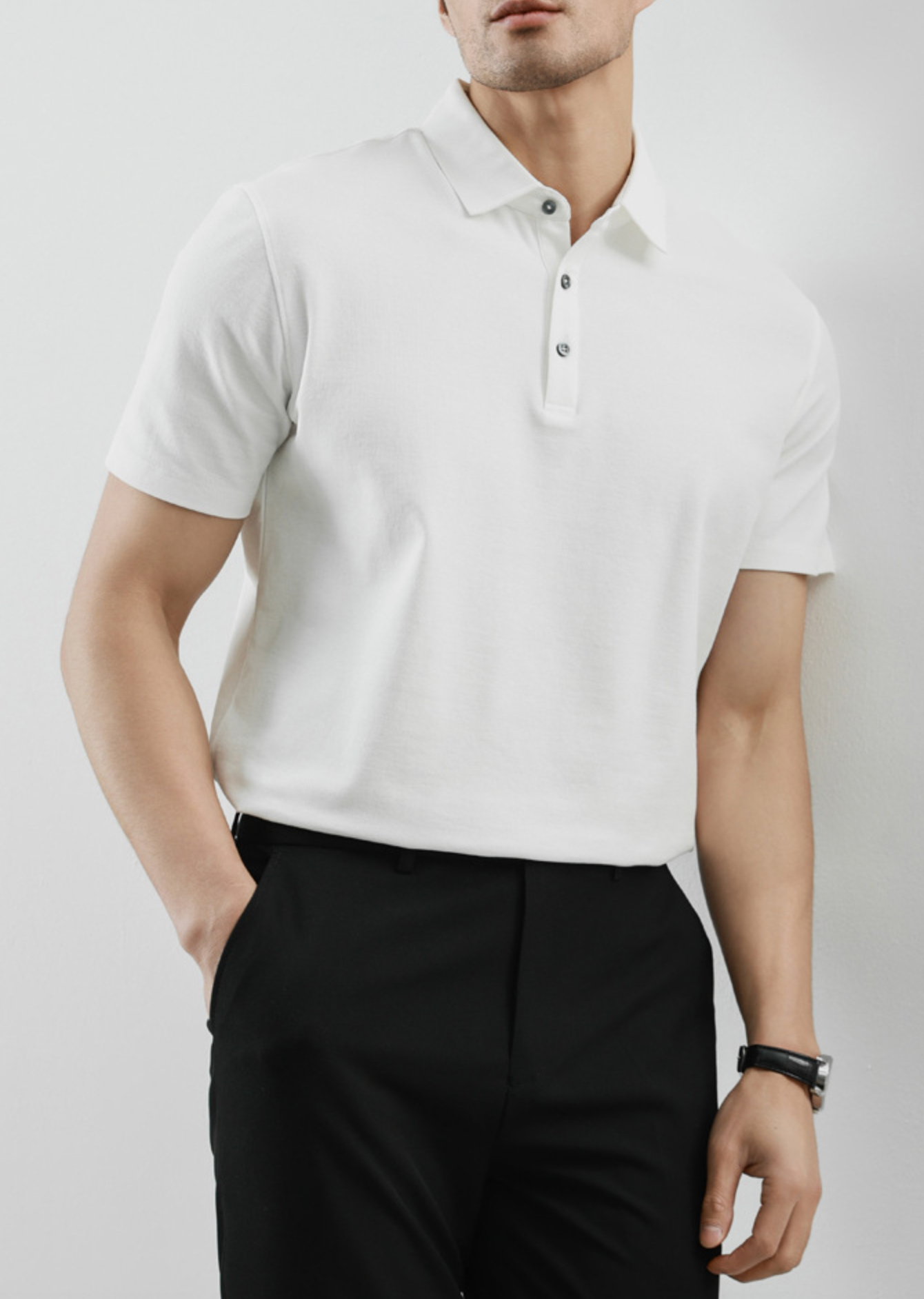 Bramwell | Men's Casual Polo Shirt | Stylish, Comfortable, Breathable Fabric