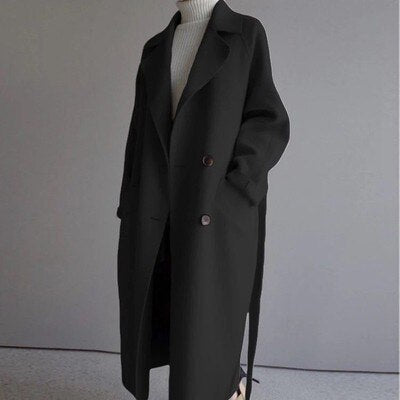 Bramblewood | Stylish Long Coat for Women | Warm, Elegant, and Versatile