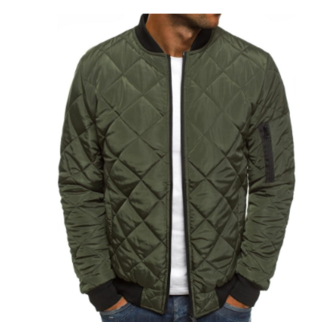 Axton | Waterproof Men's Bomber Jacket | Stylish, Durable, Lightweight Design