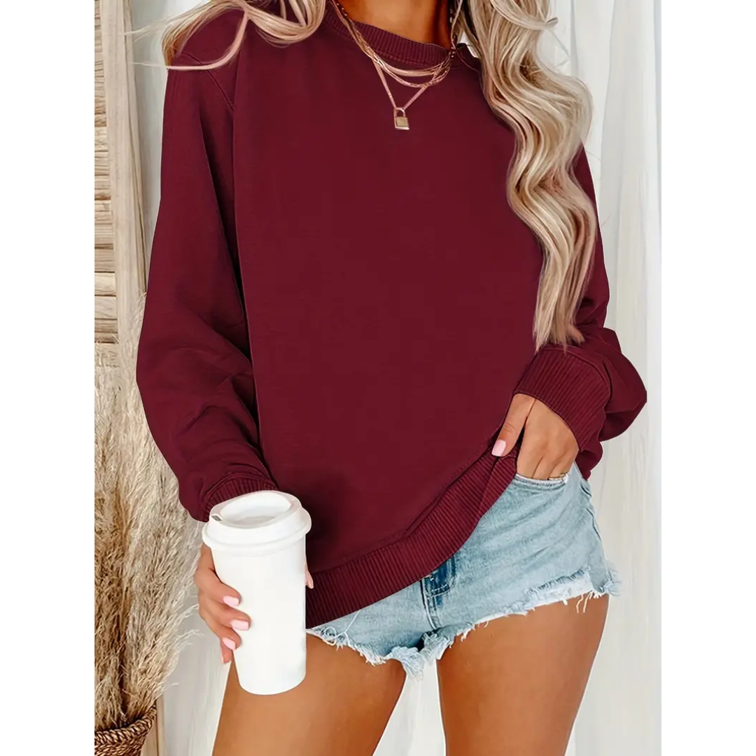 Frosthaven | Women's Long Sleeve Winter Jumper | Cozy, Stylish, Warm