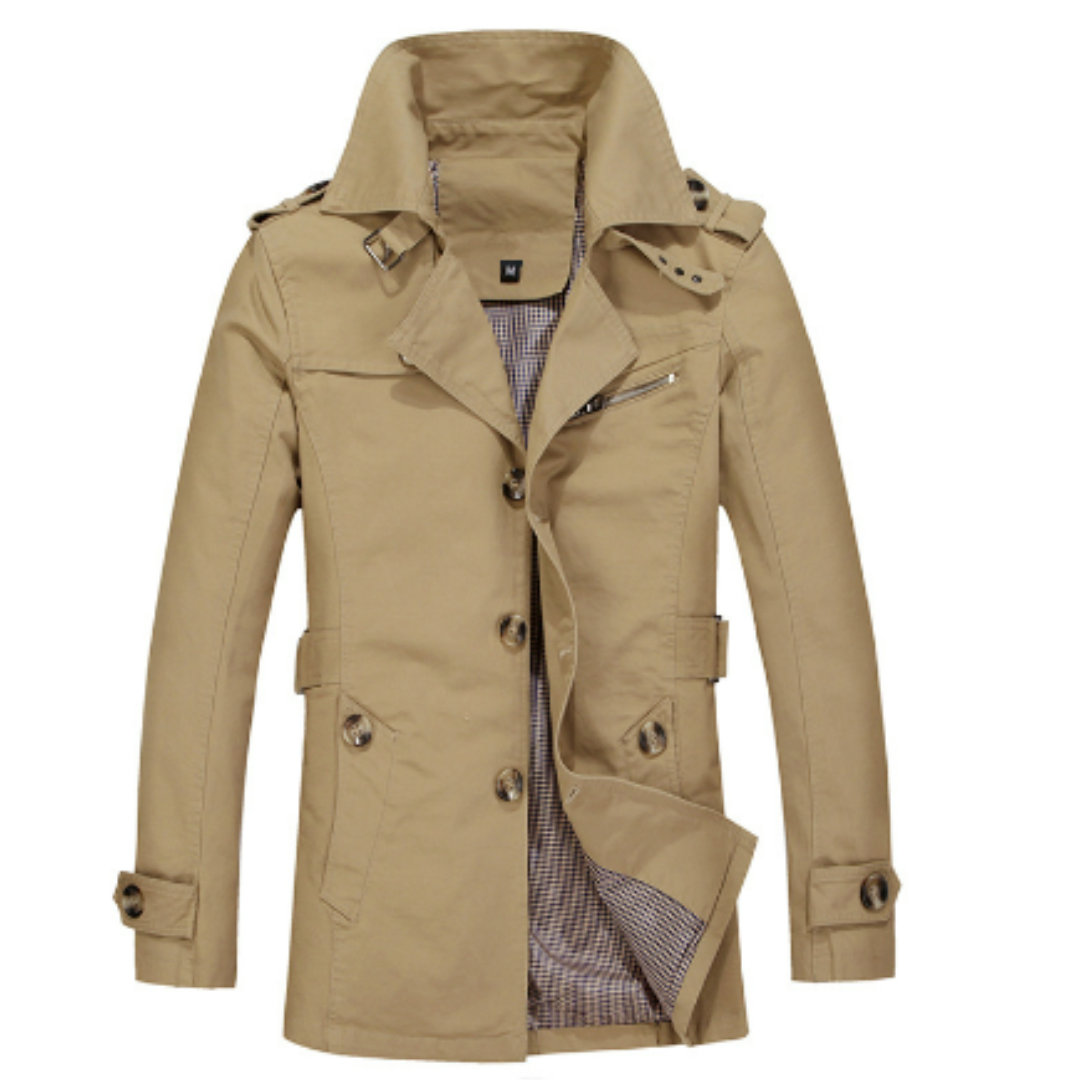 Hudson | Stylish Overcoat for Men | Warm, Durable, Classic Design