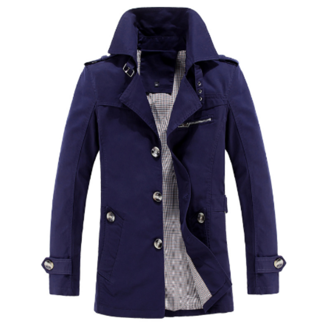 Hudson | Stylish Overcoat for Men | Warm, Durable, Classic Design