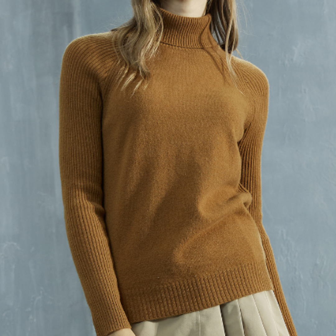 Lara | Women's Turtleneck Sweater | Soft, Stylish, Versatile Knitwear