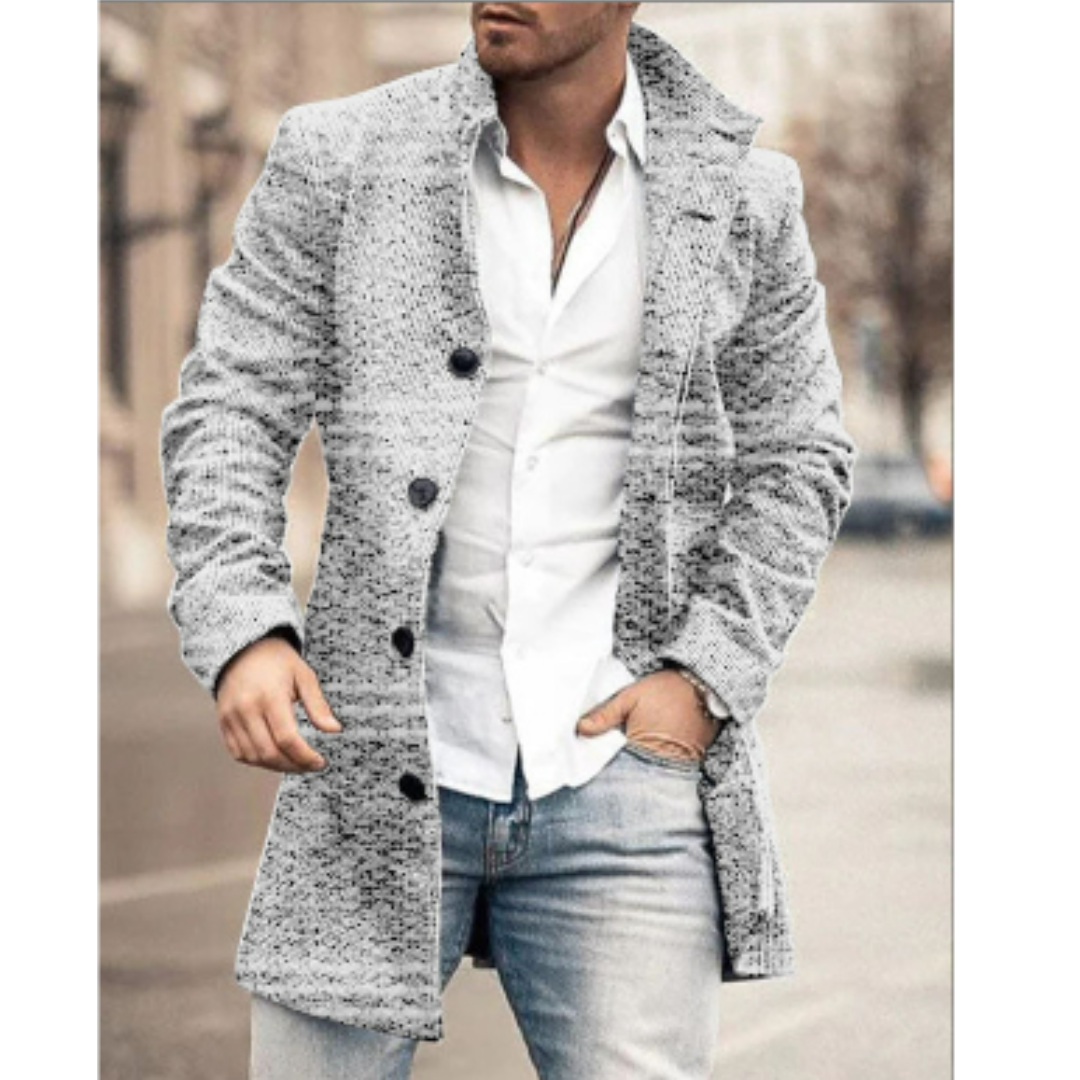 Harrington | Stylish Classic Overcoat for Men | Warm, Elegant, Timeless Design