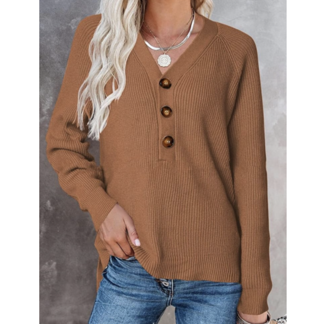 Lysander | Women's Long Sleeve Knit Jumper | Cozy, Stylish, Versatile