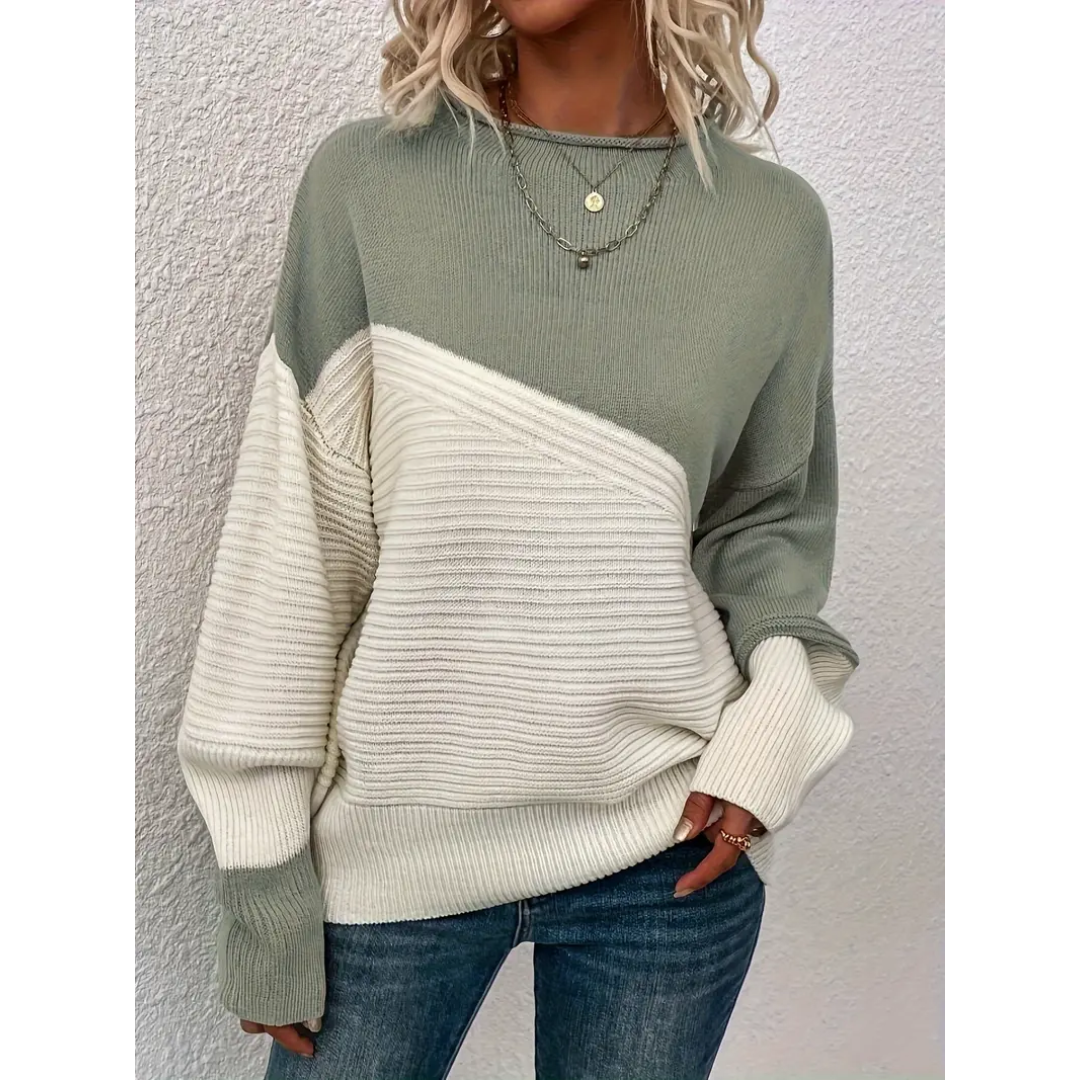 Livia | Women's Long Sleeve Knitted Sweater | Cozy, Stylish, Winter Essential