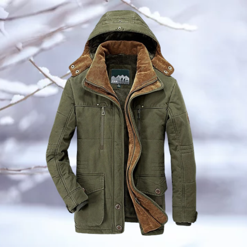 Frosthaven | Men's Insulated Winter Coat | Stylish, Durable, and Comfortable