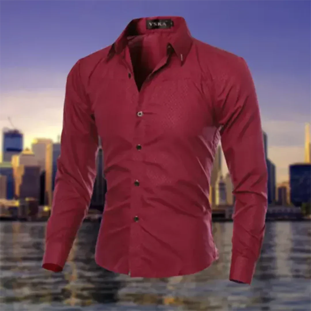 Bramwell | Men's Buttoned Down Padded Shirt | Long Sleeve, Stylish, Comfortable