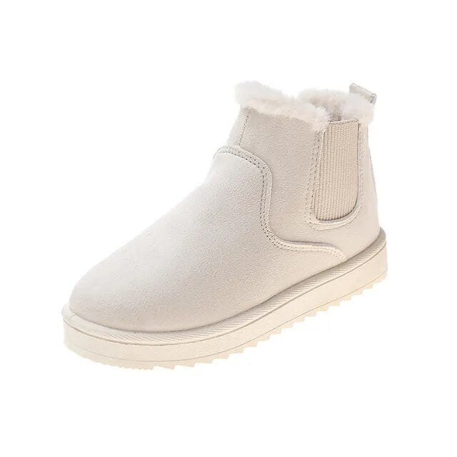 Trendy Women's Winter Ankle Boots | Stylish, Warm & Waterproof Design