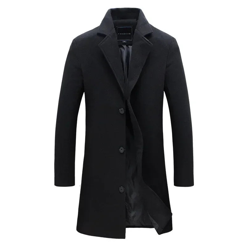 Brambleton | Stylish Overcoat for Men | Warm, Elegant, and Versatile Design