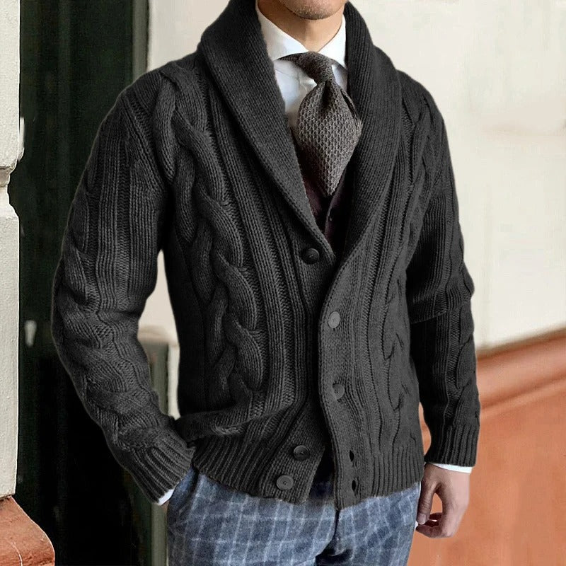 Bramwell | Men's Knit Cardigan | Button-Up, Warm, Stylish Design