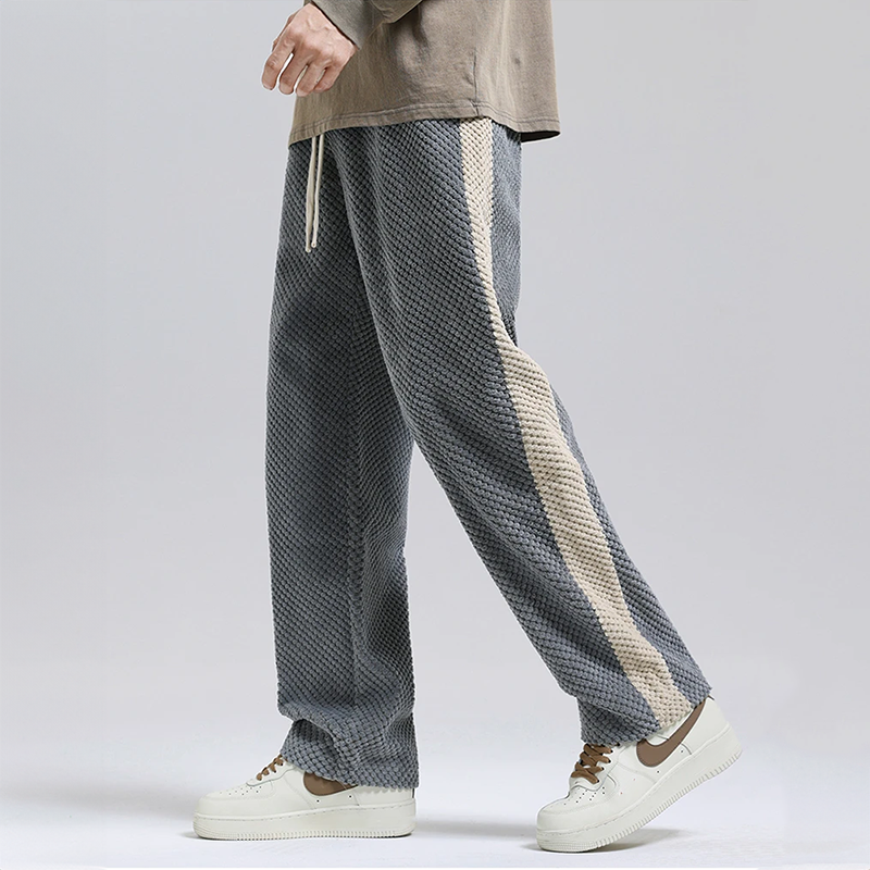 Fenton | Men's Casual Jogging Trousers with Waffle Texture | Comfortable, Stylish Fit