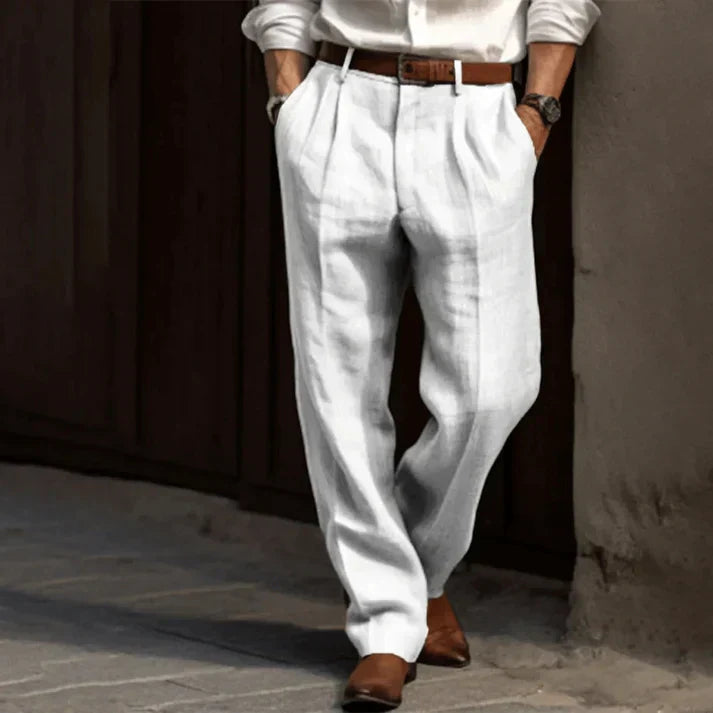 Styloria | Stylish Vintage Men's Trousers | Comfortable, Trendy, Tailored Fit