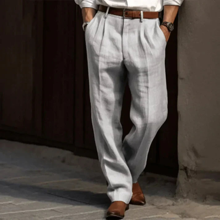 Styloria | Stylish Vintage Men's Trousers | Comfortable, Trendy, Tailored Fit