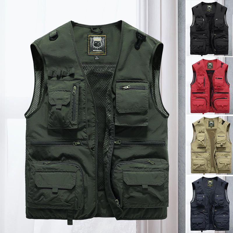 Bramwell | Men's Tactical Vest | Durable, Lightweight, Multi-Pocket Design