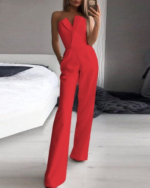 LuxeFit | Stylish Women's Jumpsuit for All Occasions | Comfortable, Chic, Versatile