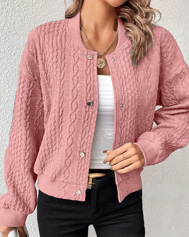 Bracken | Women's Stylish Winter Knit Cardigan | Buttoned, Warm, Comfortable