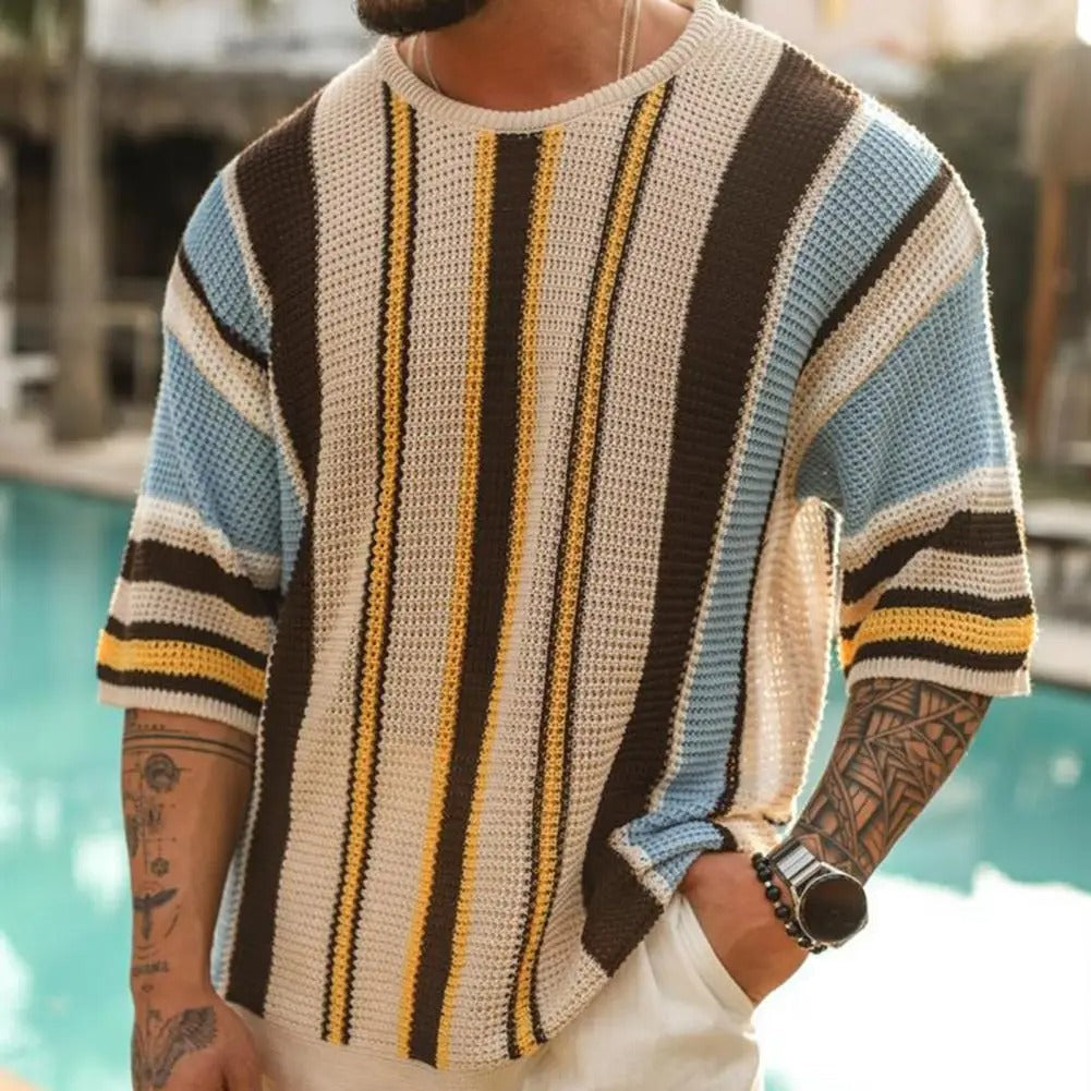 Bennett | Stylish Striped Jumper | Warm, Comfortable, Trendy Knitwear