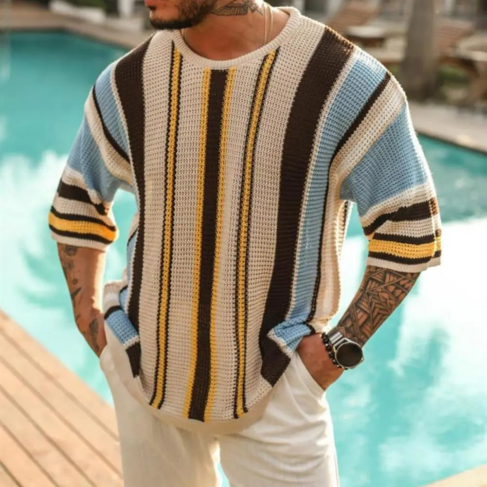 Bennett | Stylish Striped Jumper | Warm, Comfortable, Trendy Knitwear