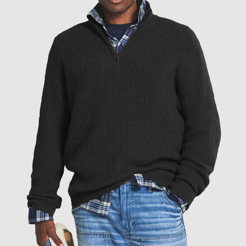 Bramwell | Men's Cosy Knit Jumper | Long Sleeve, Soft Fabric, Stylish Design