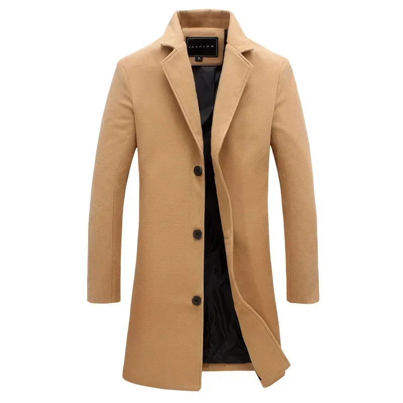 Brambleton | Stylish Overcoat for Men | Warm, Elegant, and Versatile Design